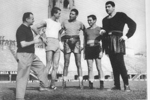  leone blasi,Alfredo Parmeggiani,Carlos Duran,Luciano Mazzacurati e Franco Cavicchi